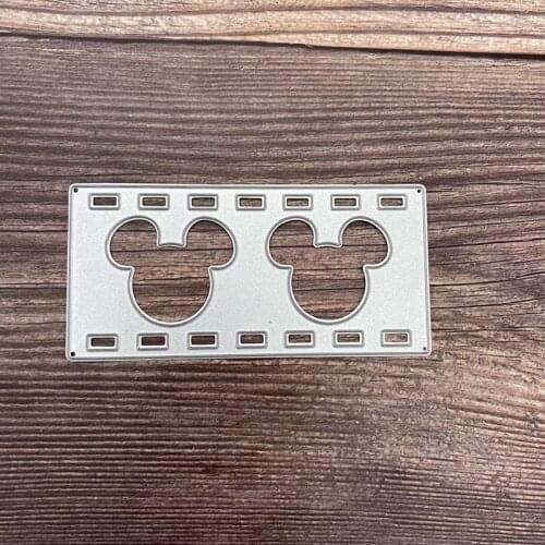 Metal Cutting Dies Rectangular Panel Stencils for DIY Scrapbooking Album Stamp Paper Card Embossing New Die Cut