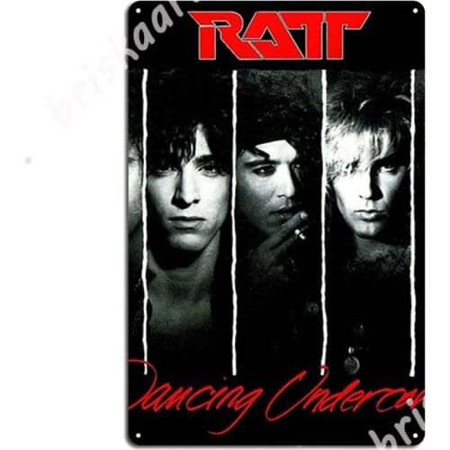 Ratt - Band Metal Signs Club Bar Plaques Wall pub Customize Tin sign Posters