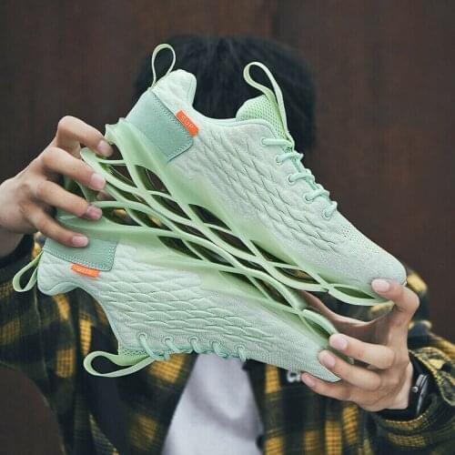 Mens Fashion Breathable Athletic Basketball Shoes Casual Spring Blade Sneaker Breathable Casual Sports Shoes Running Shoes