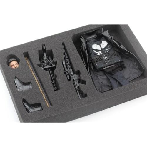 TW003 1/6 Scale Male Figure Accessory Punisher Frank Castle Jon Bernthal Head Clothes Weapon Accessories Model for 12'' Body