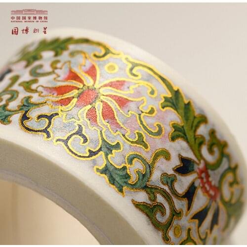 NATIONAL MUSEUM OF CHINA - 10 meters Chinese-style creative gilded washi tape - ideal for decorating notebook and DIY printing