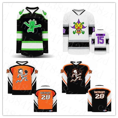 Rare Custom men 2021 Kraken Jerseys 32 KRAKEN 22 Jack Flaherty Custom Any Name Any Number Hockey Jersey