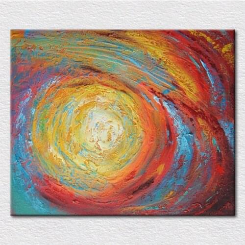 Canvas prints Romantic abstract painting fashion craft art looks like Galaxy Universe for room wall decor free shipping