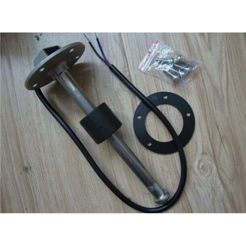 Float fuel and water level sensor meter 0-190ohm 400mm long for boat marine car universal