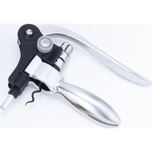 Professional Zinc Alloy Wine Opener Lever Arm Steel Rabbit Corkscrew Wine Bottle Opener Tool Cork Kitchen Bar Tools Dropshipping