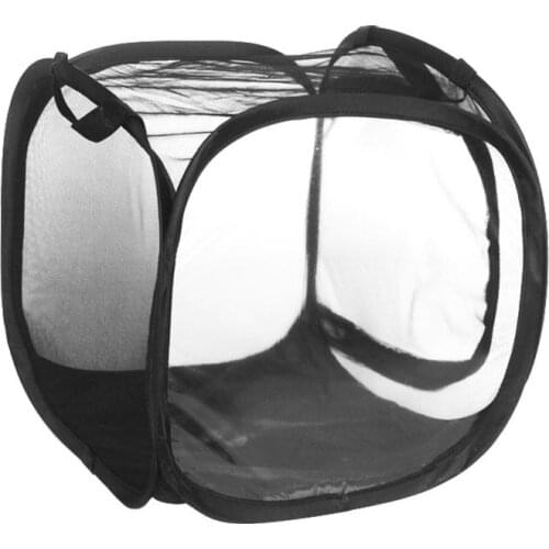 Insect Mesh Cage Butterfly Habitat Mini Insect And Butterfly Cage Pop-up Collapsible Breeding Live Food Feeding Box House Pet