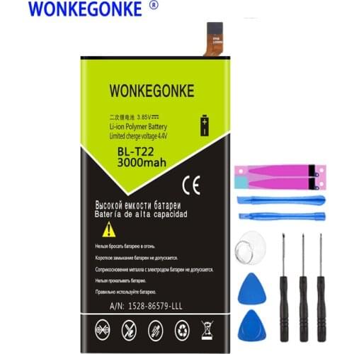 WONKEGONKE BL-T22 Battery for LG Zero H650 H650E Mobile Phone Batteries Bateria