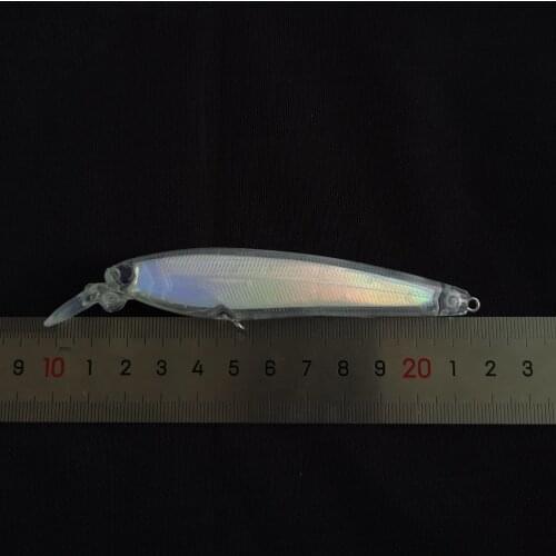 10pcs Unpainted Minnow bait Fishing Lure Body 115MM 14.5G Blank lures FREE EYE JXH2