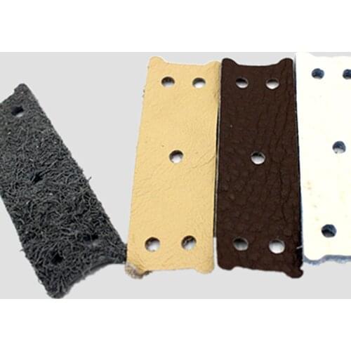 10 Pcs/Set Catapult Genuine Cow Leather Pocket Hunting Slingshot Accessories 100% Brand New And High Quality