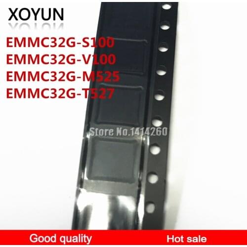 EMMC32G-S100 EMMC32G-V100 EMMC32G-M525 EMMC32G-T527 emmc 32G 100%New BGA