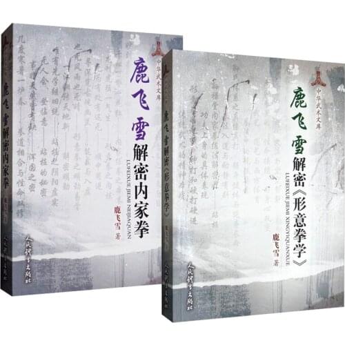 2 Books Lu Feixue Deciphering Neijiaquan /Xingyiquan Chinese Kung Fu Sports Martial Arts Books