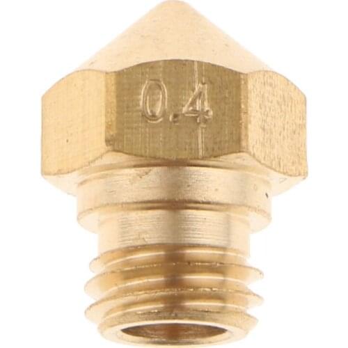 3DPrinter 0.2-0.8mm Extruder Brass Nozzle Printhead For MK10 1.75mm