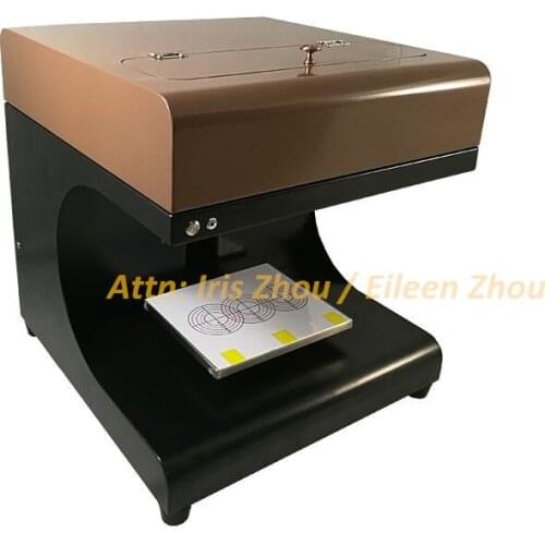 Free Shipping Latte Art Printing Machine Self Latte Coffee Printer Automatic Edible Chocolate Food Printer For Cookies