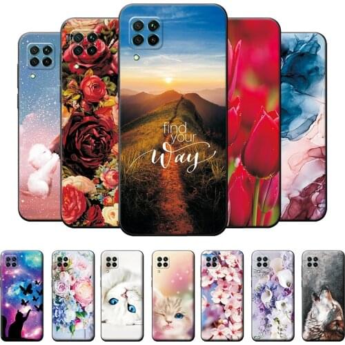 For Huawei P40 Lite Cases Leaf Cool Fashion Pattern For Huawei P40 Lite Case For Huawei P40 Lite Bumper Soft TPU Silicone Cover