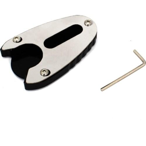 For SUZUKI SFV650 Gladius SFV 650 SV650 SV650X SV 650 X Motorcycle Kickstand Kick Side Stand Foot Extension Enlarger Plate Pad