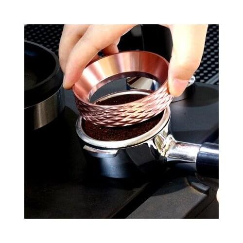 Dosing Funnel Smart Dosing Ring for Coffee Powder Tool Espresso Barista for Portafilter 58mm 51mm 54MM Coffee Filter Tamper