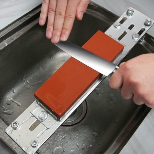 Mount for Sharpening Stone Adjustable Over Sink Sharpening Stone Holder Retractable Non-slip Whetstone Sink Bridge Kitchen Tool