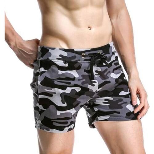 Men Beach Board Running Shorts Sport Jogging Trousers Bodybuilding Camo Sweatpants Fitness Short Jogger Gyms Camouflage Short