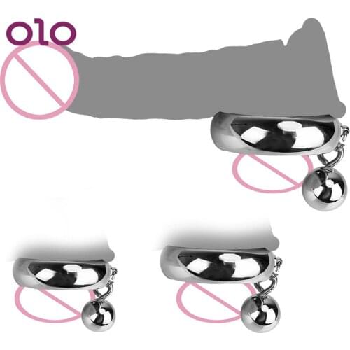 Metal Scrotum Stretcher New Metal Ball Strength Training Balls Cock Ring Delay Ejaculation Sex Toys for Men Penis Bondage Lock