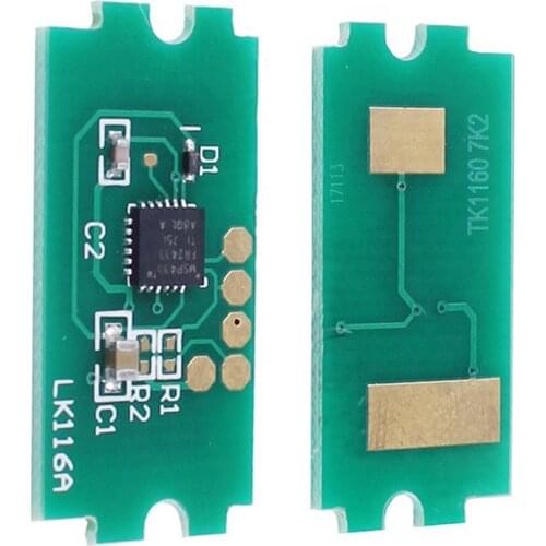 10PCS 7.2K EU TK-1160 TK1160 TK 1160 toner cartridge chip refill kit for Kyocera ECOSYS P2040 P2040dn P2040dw laser printer