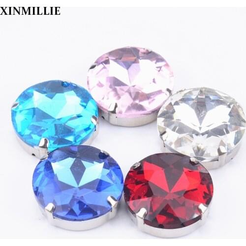 Factory directly!fancy sew-on pointback rhinestones claw 28mm 22pcs/lot glass loose crystal for garment decoration swar crystal