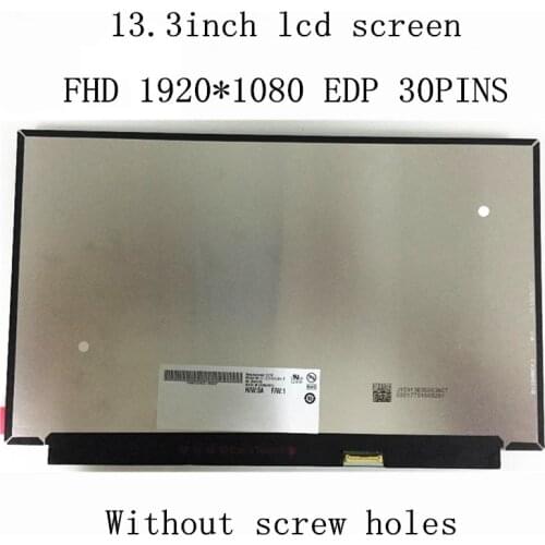 NV133FHM-N61 fit NV133FHM-N54 LP133WF4 SPB1 SPA1 SPA5 M133NWF4 R0 Laptop Lcd Screen IPS EDP 30 pin 1920*1080