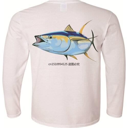 Wholesale Sportswear Fishing Clothing Long Sleeve Shirt, Hygroscopic Sweat Releasing Design Sublimation Fishing Jersey shirt