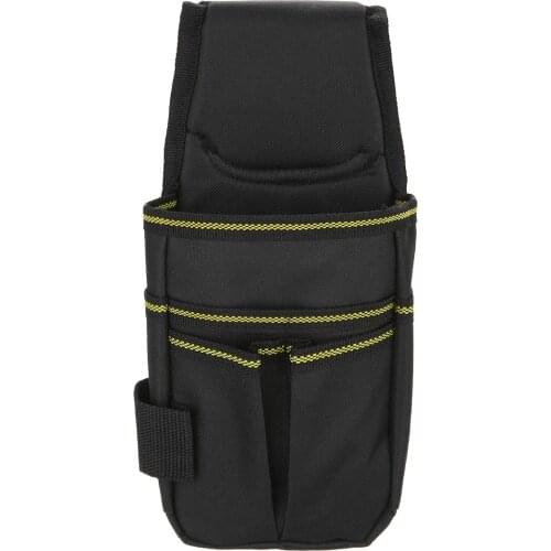 Electrician Tool Bag 600D Oxford Cloth Waist Pocket Tool Pouch Belt Bag Screwdriver Holder Storage Bag