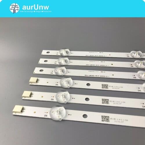 9LED(3V) 840mm LED Backlight strip for Aoc 43s5295 43PFG5813 43PFG5813/78 43PFF5292 CEJJ-LB430Z-9S1P-M3030-D-1