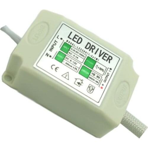 LED drive power supply manufacturers selling 3 w external ceiling lamp power absorb dome light power tube light power 10PCS