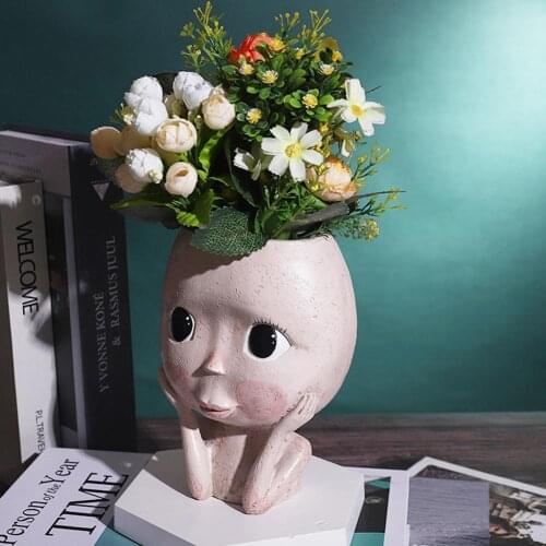 Unique Modern Flower Pot Decorative Succulents Pot Planter Garden Plants Pot For Holding Succulents Mosses Herbs And Cacti