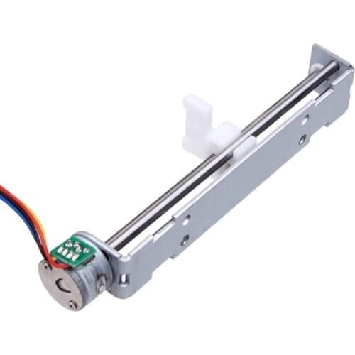 18 Degree Step Angle Stepper Motor Screw With Nut Slider + 2 Phase 4 Wire of DC 9-12V/800mA Driving Voltage