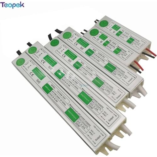 IP67 Waterproof AC To DC 12V/24V 10W 15W 20W 25W 30W 36W 45W 50W 60W 80W 100W 120W 150W 200W Switching Power Supply Transformer