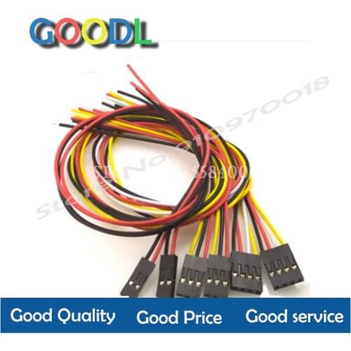 10PCS 20CM Single head Dupont Line Dupont connector plug with cable jumper wire 2.54MM PITCH 2/3/4/5/6/7/8/9/10 PIN 2P/3P/4P/5P
