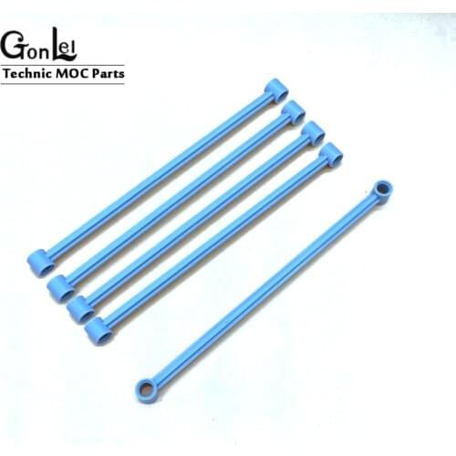 10Pcs/Lot High-Tech Link 1x16 MOC Hard Connector Parts Building Block DIY Toys For Children Compatible with 2637 Technical Brick