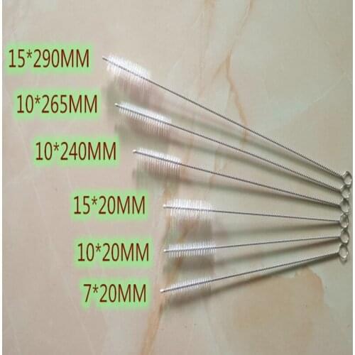 10000pcs 200*50*7mm 180*10 200*10mm 230*10 240*10mm 265*10 200*12mm 230*12 200*15mm Drink Straw Brush Bottle Cleaning brushes