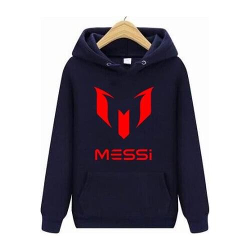 2021 free shipping Hoodies Casual Pullovers Gift Plus Size hoodies S-4XL New Lionel Messi Barcelona Argentina men Hoodie