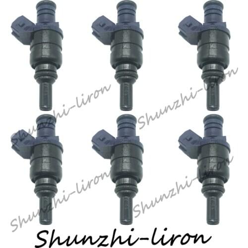 6pcs Fuel Injector For BMW E46 E39 X3 Z3 Z4 3 5 SERIES VALVES 1439800 13537546244 Car Engine Nozzle Injection Kit