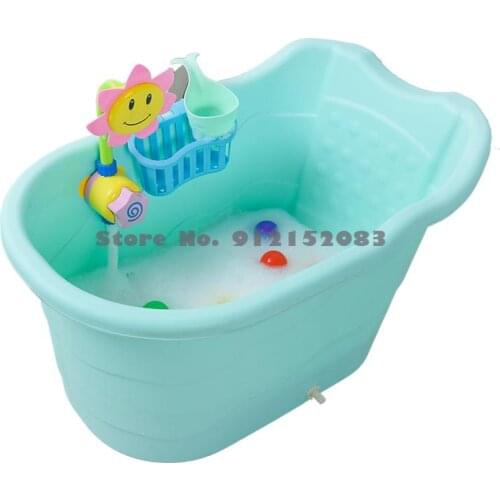 Large Childrens Bathtub Baby Bath Tub Can Swim Household Baby Bath Tub Adult Foldable Bathtub Can Sit