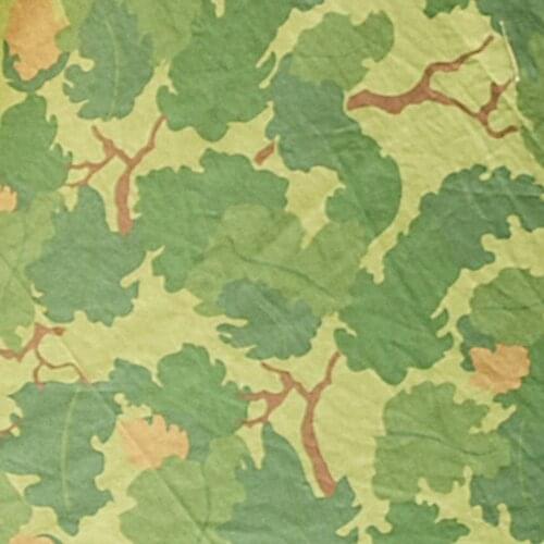 VIETNAM WAR US CLOTH MITCHELL REVERSIBLE CAMO FABRIC 100*150CM-50033