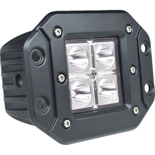 ECAHAYAKU 12W 18W LED WORK LIGHT 12V 24V OFF-ROAD CAR SUV ATV BOAT 4WD 4X4 TRACTOR UTE FOG LAMP WAGON PICKUP DRIVING HEADLIGHT