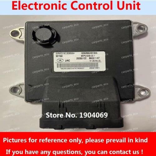 ECU B6001147 1026200GH013XA 28306122 28385065 MT60/ For JAC car engine computer/ECU/Electronic Control Unit