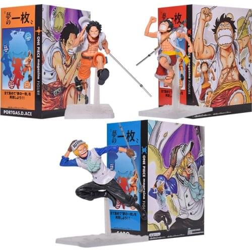 Anime One Piece Figure Monkey D Luffy Dream Run Series Ace Sanji Figurine Toys Action Figure Sleepy Zoro Bepo Model Doll Toy