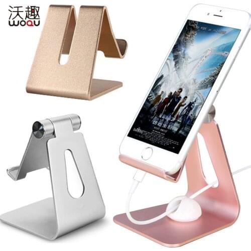 Mobile phone holder Z1 aluminum alloy charging flat metal Z4 lazy holder WQ02 folding mobile phone holder customization