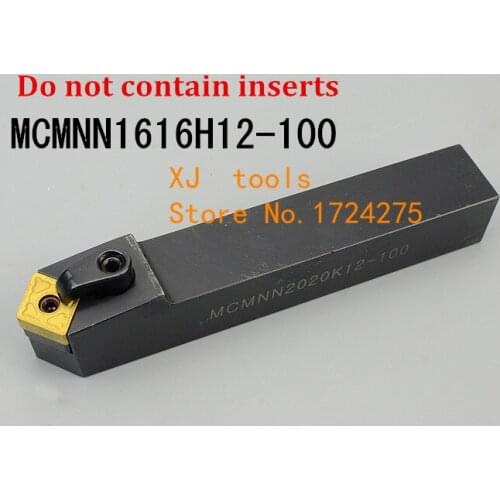 MCMNN1616H12-100,40 degrees extermal turning tool Factory outlets, For CNMG1204 Insert the lather,boring bar,cnc,machine
