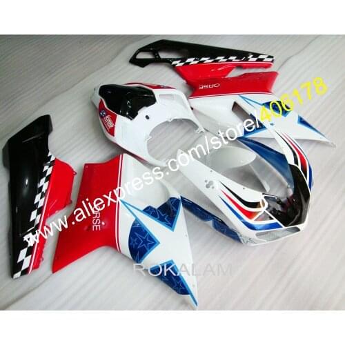 Buy Body Work Fairing Set For Ducati 1098 848 1198 2007-2011 ABS Motorcycle Fairings (Injection Molding)
