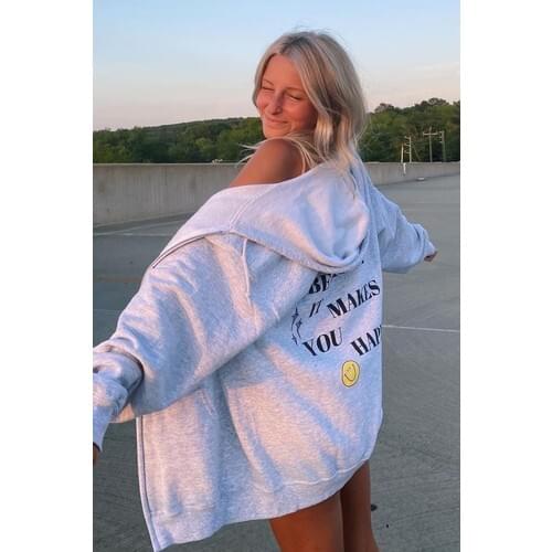 Madmext Hooded Sweatshirts For Women