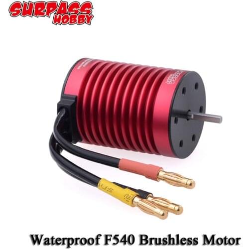 SURPASS HOBBY motor 540 F540 Brushless Waterproof Motor for YOKOMO MST 1/10 RC Tamiya Redcat HSP Drift Racing Off-road Car