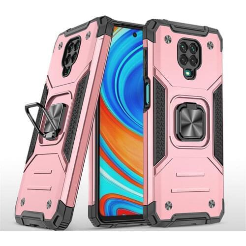 Redmi 9T T 9 Power Shockproof Case for Xiaomi Redmi Note 9S 9 S 10S 9T Ring 360 Protect Back Cover RedMi Note 9 Pro Max K40 Etui