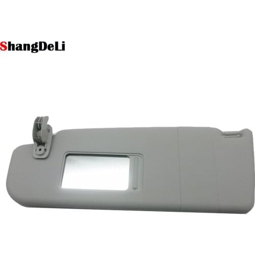 Interior Sun Visor with Make-up Mirror for Skoda Octavia Fabia Superb 08-14 Sun Shade Sun Shield Car Sunvisor Left Right